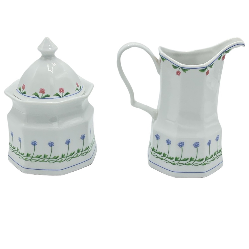 Christopher Stuart Creamer & Sugar Set NWOT